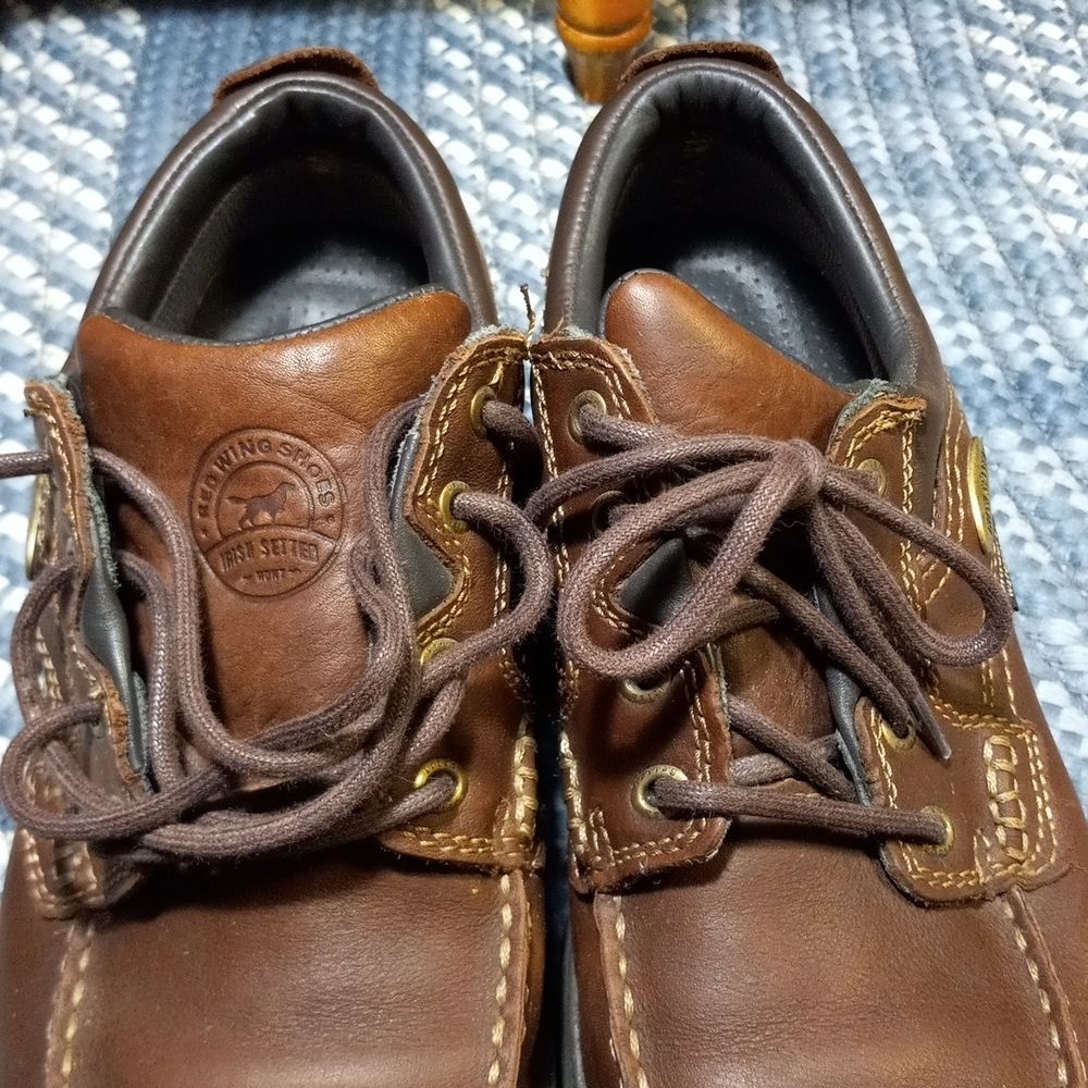 Red Wing Shoes Irish Setter Hunt Leather Oxford UltraDry waterproof men's 9.5 D - Picture 7 of 16